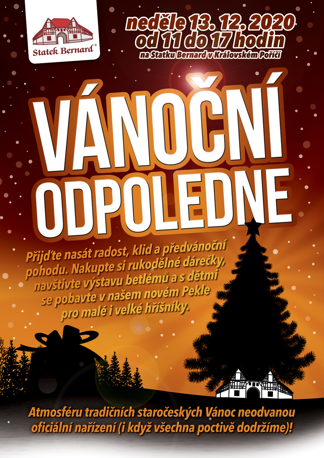 Vánoční odpoledne na Statku Bernard