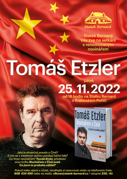 Tomáš Etzler na Statku Bernard - Novinářem v Číně